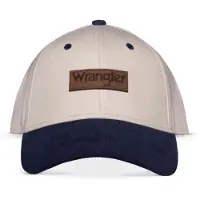 Wrangler - Herdsman Cord Verstelbare pet - Gebroken wit/Blauw
