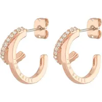 Ted Baker Oorbellen 'HELIAS' rose-goud / transparant