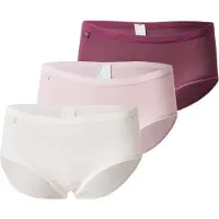 Sloggi Slip ' Originals Basic ' crème / lila / lichtroze