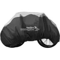 Brunner Bike Hood NG Fiets- en Motorhoes - Waterafstotend & Ademend - 100% Polyester - Weerbestendige Bescherming voor Fiets of Kleine Motor
