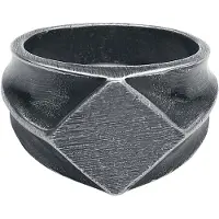 EtNox hard and heavy Ring - Basic - voor Mannen - zilverkleurig - Maat L