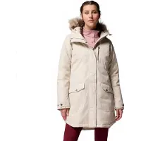 Columbia Sportswear Suttle Mountain Long Jas Beige L Vrouw