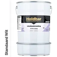 Holdbar Linoleumcoating Wit (Witste kleur) 10 Kg - Linoleum Verf - Alle Kleuren - Vloerverf - Krasvast - UV-bestendig - Vergeelt niet - Gemakkelijk Schoonmaken - 2 Componenten