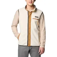 Columbia Sportbodywarmer 'Helvetia II' cognac / zwart / wit