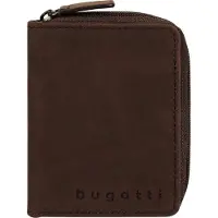 Bugatti Luca Portemonnee Leer 9 cm - Dames - Staand formaat - braun