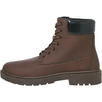 Jack & Jones Veterboots 'JFWAINSWORTH' bruin / zwart