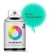Montana Colors MTN Turquoise Groene Waterbasis Spuitverf - 100ml graffiti spray-paint geschikt voor kinderen