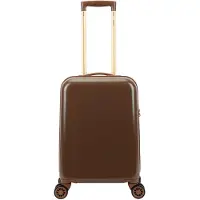 Decent Retro Cabin Trolley 55 dark brown