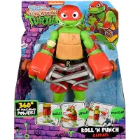 Playmates speelgoed TALES OF THE TMNT GIANT ROLL N PUNCH - RAPHAEL actiefiguur.
