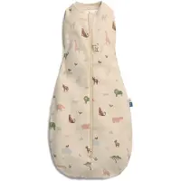 ErgoPouch Cocoon inbaker slaapzak - 1,0 Tog - Slaapzak baby - Inbakerslaapzak - Slaapzak 70 cm - Savannah