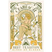 Maison Vivaraise Theedoek Champagne - katoen - 48 x 72 cm