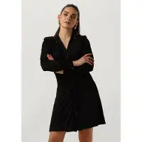 GUESS Dames Kleedjes V-neck Crystal Dress - Zwart - Maat S