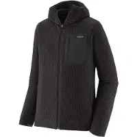 Patagonia - R1 Air Full-Zip Hoody - Fleecevest XXL, zwart