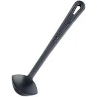 Westmark sauslepel/opscheplepel, hittebestendig tot 270 °C, PPA, lengte: 29 cm, Gentle Plus, zwart, 28542275