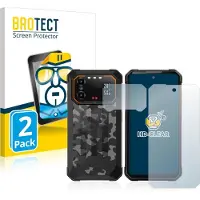 BROTECT - Screenprotector voor iiiF150 B1 Pro (Voor+Camera) - Folie Beschermfolie transparant 2 Stuks