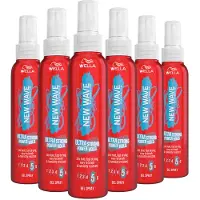 Wella 6x New Wave Ultra Strong Power Hold Gel Spray 150 Ml