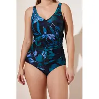 Femilet Sw 1p Spe Functional 3d Floral Print Maat: 38 | Badpakken Outlet | Dames | Zwart