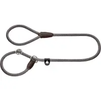 Hunter retrieverlijn voor hond met stop freestyle grijs 170x1 cm