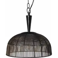 Riverdale Hanglamp Ise 40cm zwart