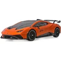 Amewi 1:18 RC auto Elektro Drift Lamborghini Huracan STO Drift Car Oranje Brushed 4WD RTR 2,4 GHz Incl. accu en laadkabel, Incl. batterijen, Voordeelset