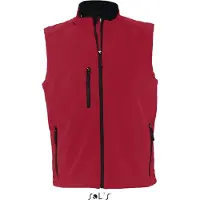 SOL's Men´s Sleeveless Softshell Rallye L846 - Pepper Red - XL