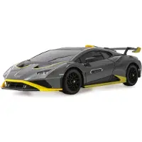 Amewi 1:18 RC auto Elektro Drift Lamborghini Huracan STO Drift Car Antraciet Brushed 4WD RTR 2,4 GHz Incl. accu en laadkabel, Incl. batterijen, Voordeelset