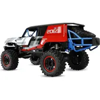 Amewi Hyper GO Ford Bronco Baja 1000 Brushless 1:12 RC auto Elektro Crawler RTR 2,4 GHz Incl. accu en laadkabel, Met lichteffect