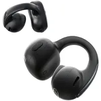 Baseus Bowie MC1 |Clip On Oordopjes | Open-Ear Oordopjes | Sport Oordopjes | Geschikt voor Hardlopen, Wielrennen, Reizen, etc | Waterdicht IP57 | Draadloze Oortjes | Zwart