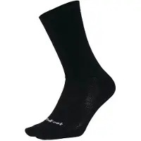 Defeet Sokken Aireator 6 D-Logo (Double Cuff) Zwart M 40-42