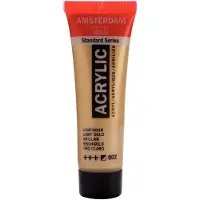 Taidepiste Verf - Acryl - 802 - Licht goud - Amsterdam - 20ml