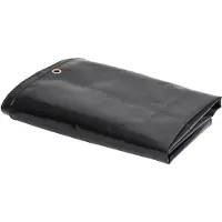 vidaXL Zeildoek 650 g/m² 4x6 m Zwart