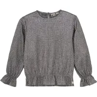 Daily7 Meisjes Blouses Longsleeve Fancy - Zilver - Maat 104