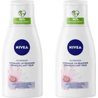 Nivea Oogmake-Up Remover Sensitive Kamille Waterproof - 2 x 125 ml - Voordeelverpakking