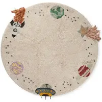Lorena Canals Machinewasbaar Tapijt Rug 100cm | Interstellar Journey