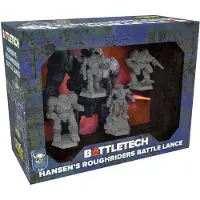 Catalyst Game Labs BattleTech: Hansens Roughriders Battle Lance - Miniatures -