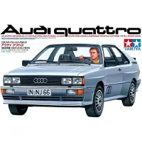 Tamiya Modelbouwpakket Auto - 24031 Audi Quattro - Coupé - Auto Plastic - 1:24 - Modelbouw