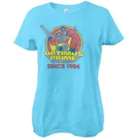 Transformers Optimus Prime - Since 1984 Girly Tee dames-T-shirt, hemelsblauw