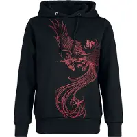 Harry Potter Trui met capuchon - Phoenix - S tot 3XL - voor Vrouwen - zwart - Maat XXL