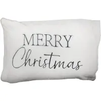Clayre & Eef Kussenhoes 35x50 cm Wit Polyester