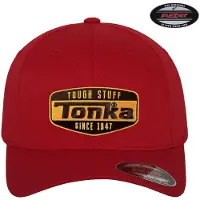 Tonka Tough Stuff Flexfit Cap Red-S/M