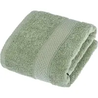 Homescapes 4-delige handdoekenset limoengroen - 100% Turks katoen 500 gsm