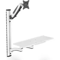 Digitus DA-90451 houder & standaard all-in-one pc/werkstation 8 kg Zwart, Wit 81,3 cm (32")
