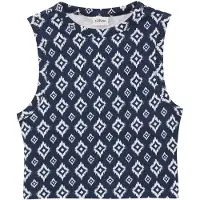 s.Oliver Top navy / wit