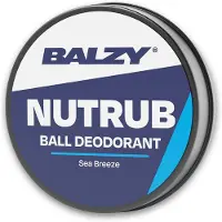 Balzy NutRub Sea Breeze – Natuurlijke Ball Deodorant voor Mannen – Unieke Formule met Magnesium & Sheaboter – Verzorgt, Beschermt & Houdt Fris – Speciaal voor Intieme Zones