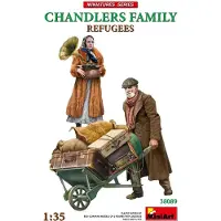 Other Modelbouwpakket Militaire voertuigen - 38089 Vluchtelingen - Familie Chandler - Figuren Plastic - 1:35 - Modelbouw