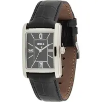 BOSS Analoog horloge 'Principle Dress' zwart / zilver