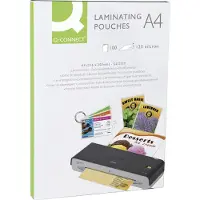 Q-CONNECT lamineeretui A4 250 micron (2x 125 micron) 100 stuks