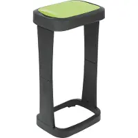 Bo Camp BC Vuilniszakhouder Flip lid - Afvalemmers