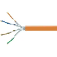 Equip installatiekabel Cat7 S/FTP, 305.00 meter, oranje, met LSZH-isolatie