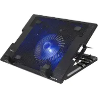 Tracer TRASTA46338 koelkussen voor notebooks 43,2 cm 17" 1000 RPM, Notebookstandaard, Zwart